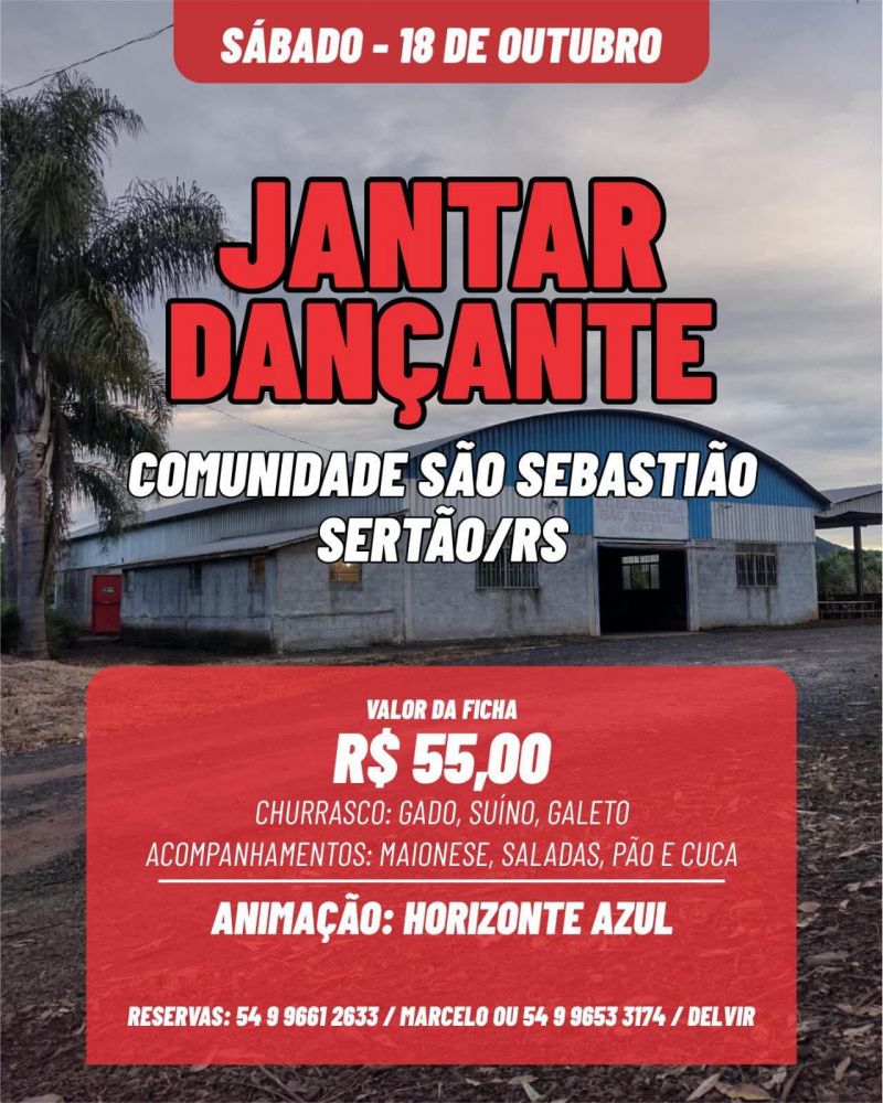 Jantar dançante 