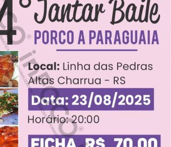 4° Jantar do Porco Paraguai 
