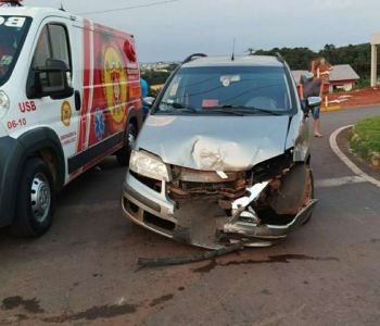 Acidente entre carro e trator é registrado em Tapejara