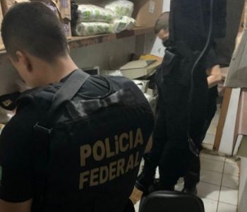 Agentes da Polícia Federal realizam diligências em Tapejara