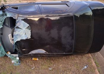 Acidente resulta em tombamento na ERS-467, em Tapejara