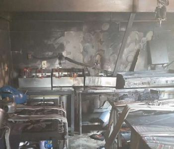 Incêndio consome cozinha de restaurante em Sananduva