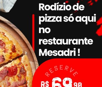 Rodízio de pizza 