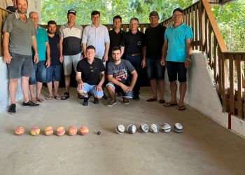 Início do 5º Campeonato Municipal de Bochas de Charrua