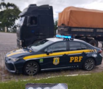 Caminhoneiro é detido pela PRF com 30 comprimidos de rebite em Garibaldi