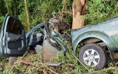 Criança morre em acidente na BR 285 em Lagoa Vermelha