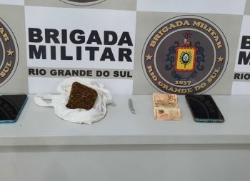 Duas pessoas são presas por tráfico de drogas em Getúlio Vargas