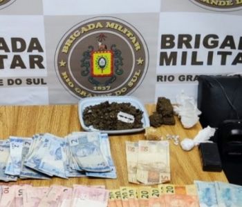 BM prende homem por tráfico de drogas em Carazinho