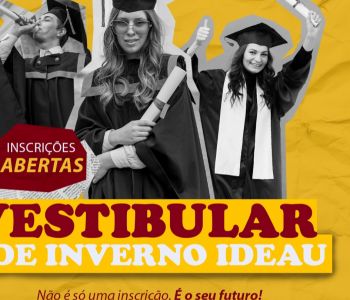 Vestibular de inverno da Faculdade Ideau Getúlio Vargas RS 