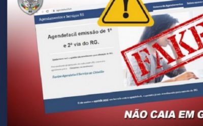 Golpistas tentam cobrar pelo agendamento para confecção de carteiras de identidade