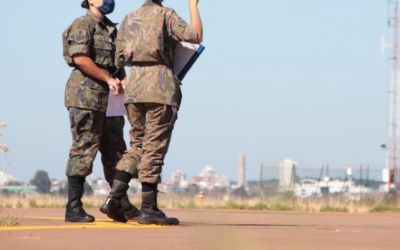 Técnicos do ICA fazem levantamento topográfico da pista do Aeroporto de Passo Fundo