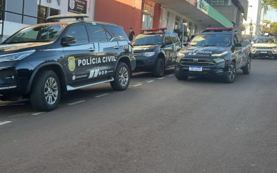Polícia Civil deflagra operação contra o tráfico de drogas em Getúlio Vargas
