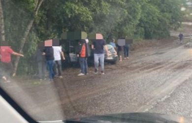 Acidente de trânsito é registrado entre Getúlio Vargas e Estação