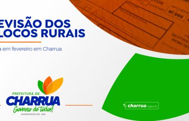 Inicia em fevereiro a revisão dos blocos de produtores rurais em Charrua