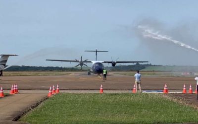 Aeroporto de Passo Fundo sofre com cancelamentos de voos devido a ventos