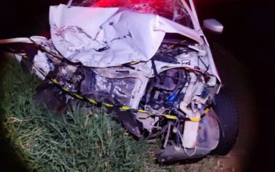 Homem morre e outras duas pessoas ficam feridas em acidente em São João da Urtiga
