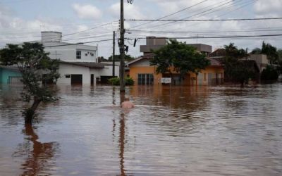 Temporal provocou prejuízos em 145 municípios do RS