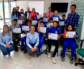 24 estudantes do município de Charrua se formam no Projeto Um Olhar para o Futuro